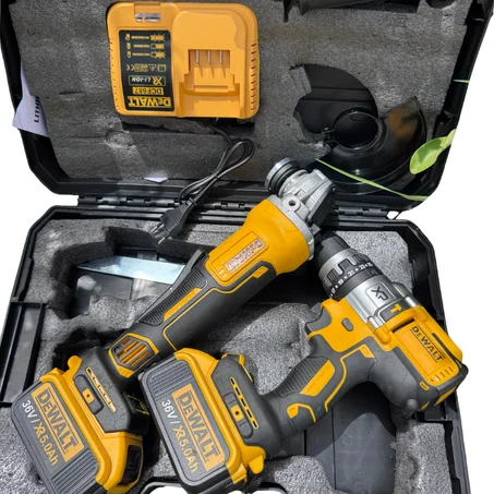 PACK DEWALT 2 PIECES VISSEUSE-MEULEUSE