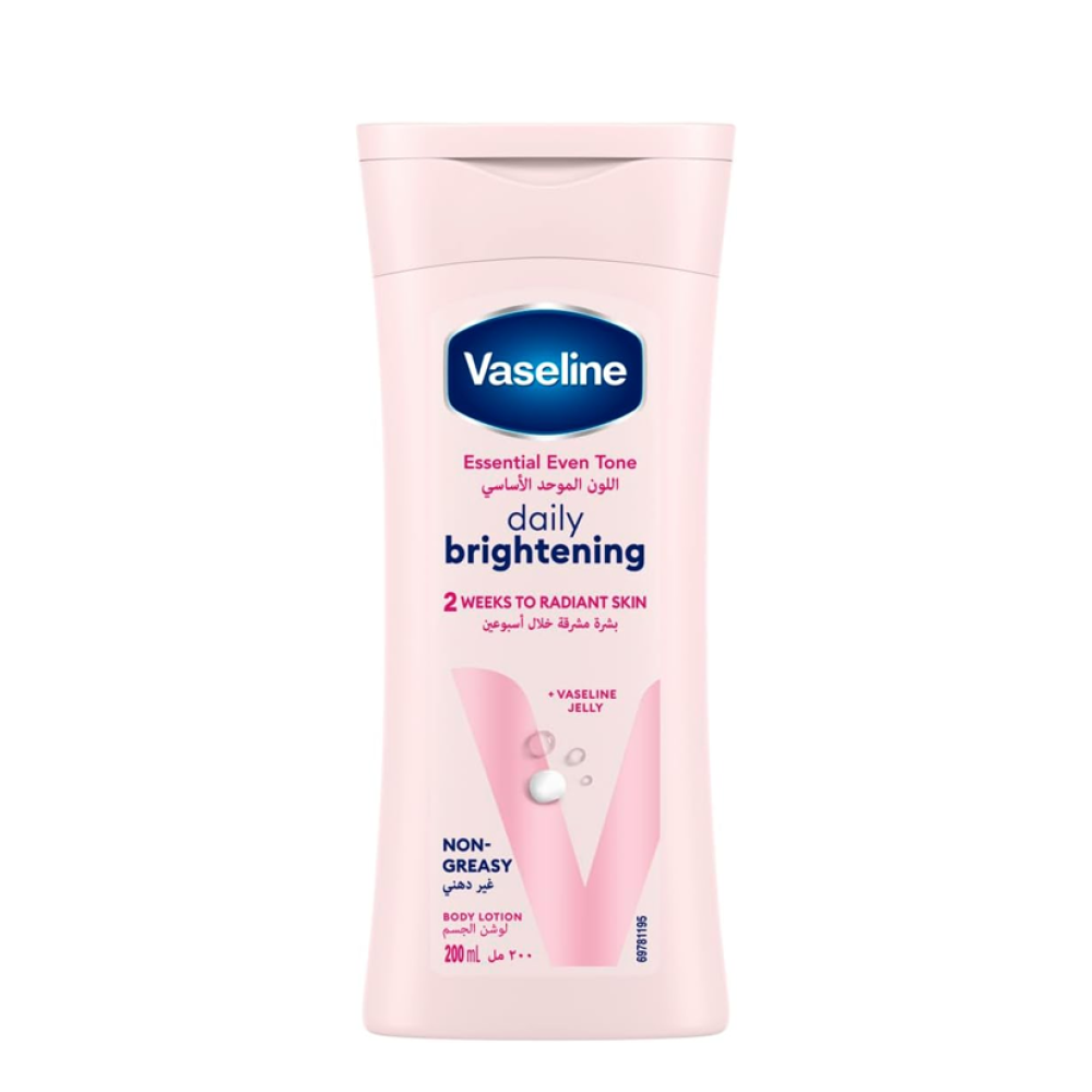 Vaseline Lotion Essential Even Tone pour éclaircir et unifier la peau – 200 ml