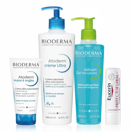 Ensemble d'hydratation et de protection quotidienne