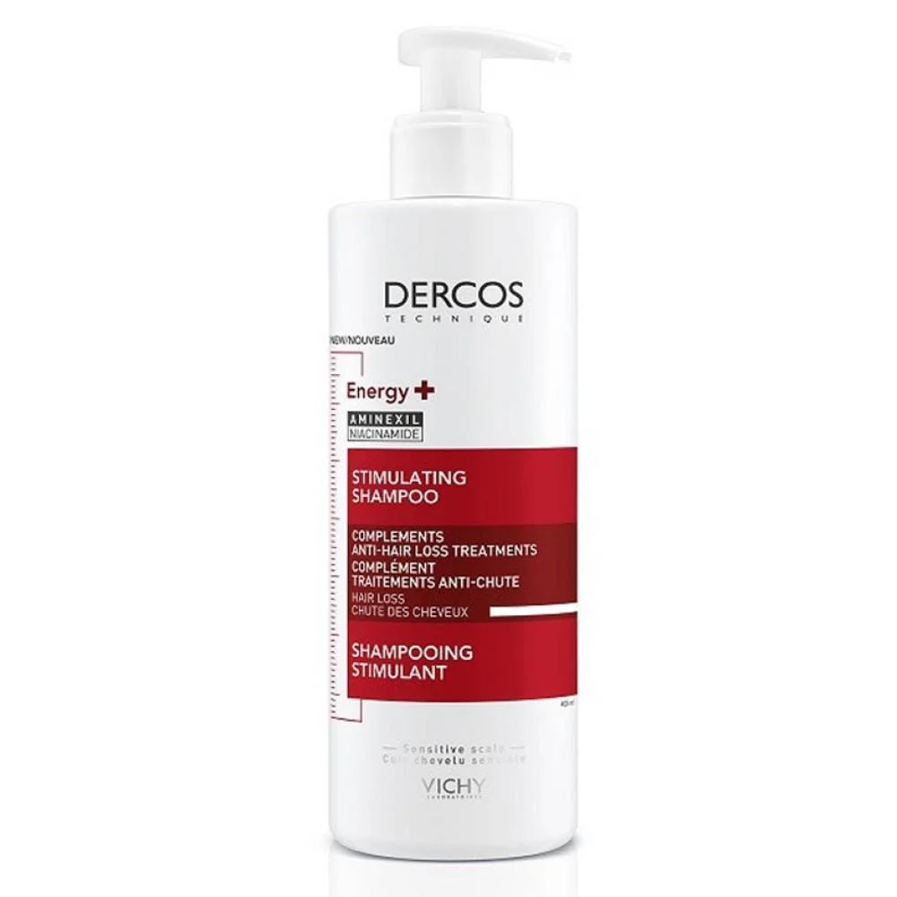 Vichy Dercos Énergie Shampooing Tonifiant Anti-Chute avec Aminexil – 400 ml