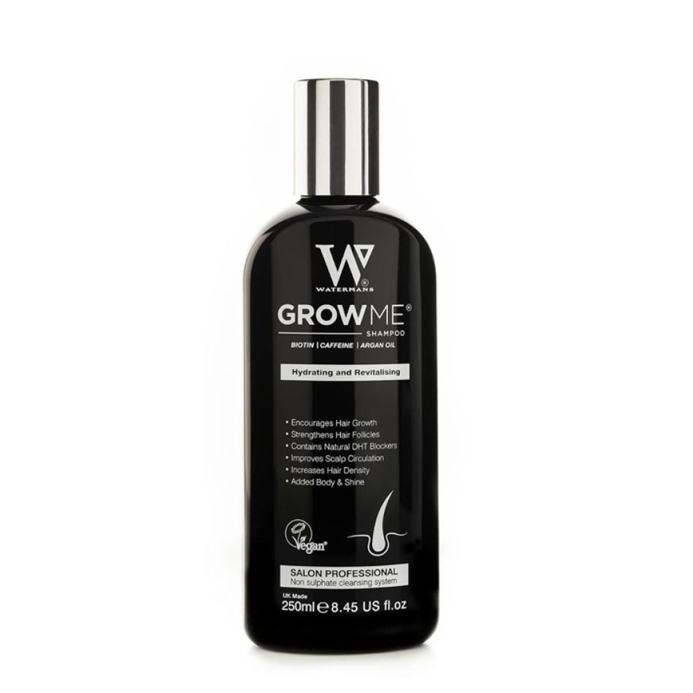 Shampooing Grow me Fortifiant les Racines des Cheveux – Watermans – 250 ml