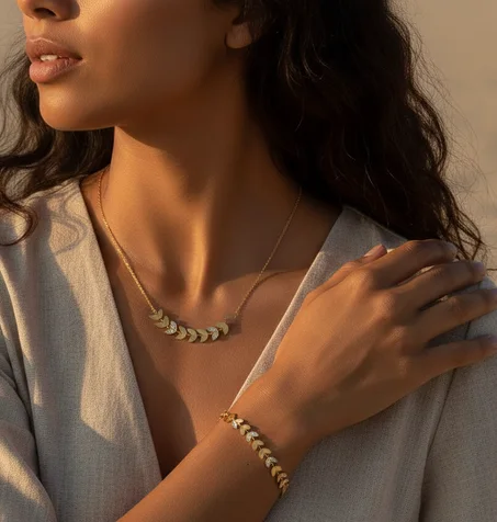 Ensemble Épis de Blé & Cristaux