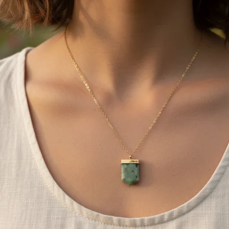 Collier Aube Verte