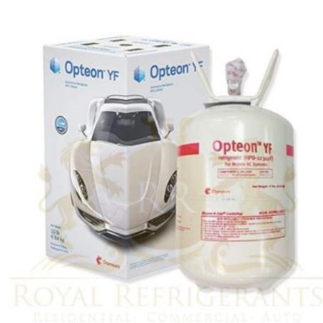 CHEMOURS Dupont R-1234yf Opteon YF Auto Refrigerant HFO-1234yf 10LB Cylinder