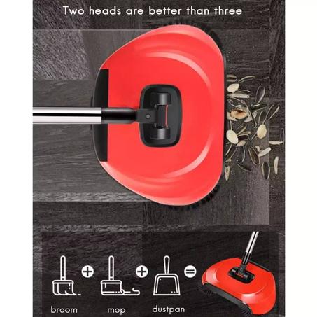 المكنسة الدوارة اليدوية  👈افضل مكنسة لتنظيف الأرضيات بسهولة ويسر