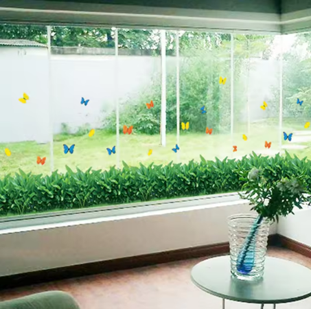 Autocollants muraux aux herbes vivantes