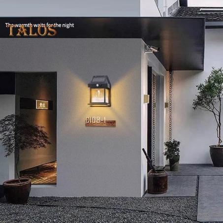 Appliques murales solaires