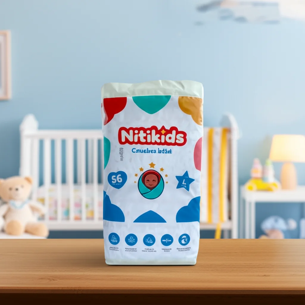 NITIKIDS TAILLE L (9-14 KG) - 56 COUCHES