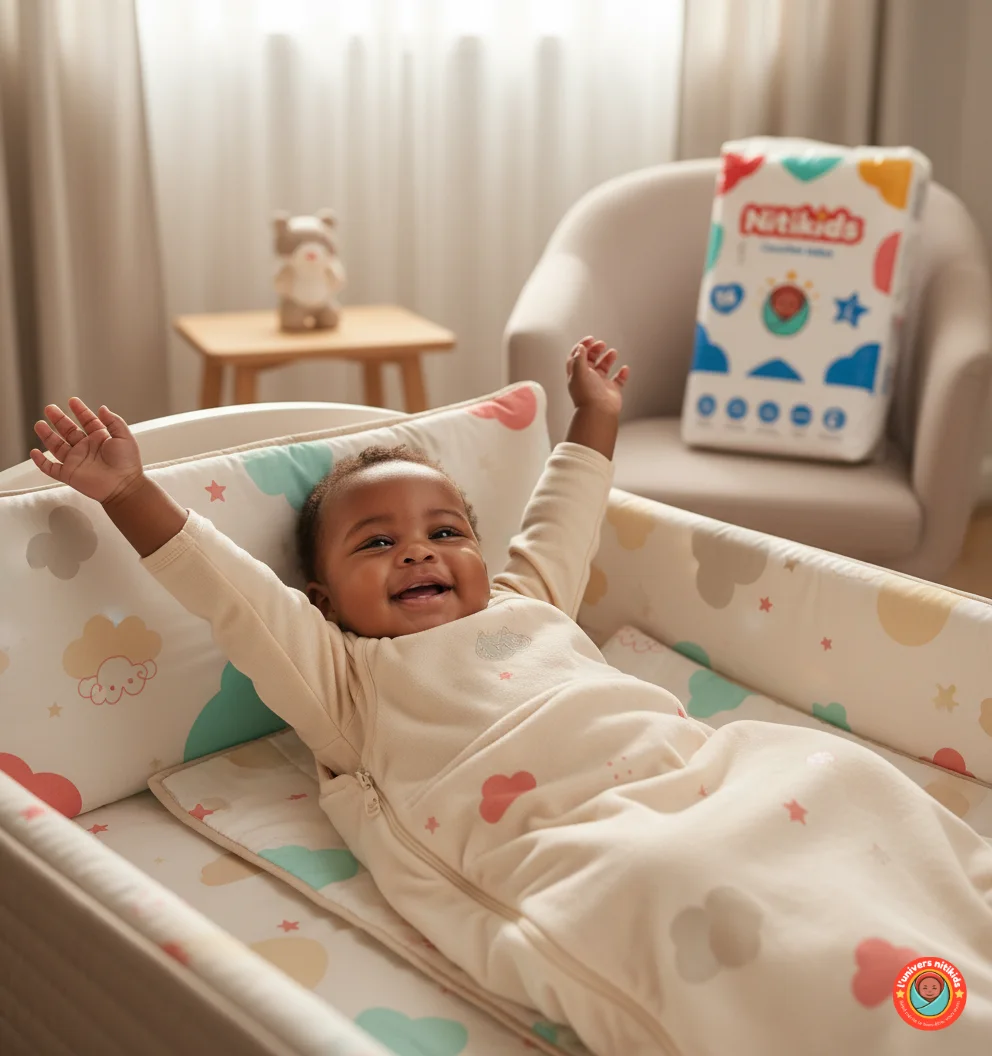 NITIKIDS TAILLE L (9-14 KG) - 56 COUCHES