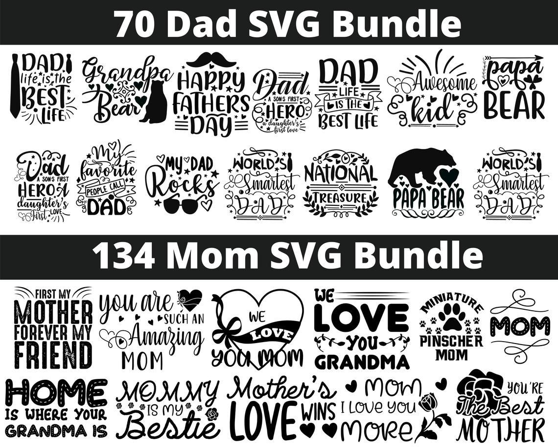 3.200 Svg design bundle