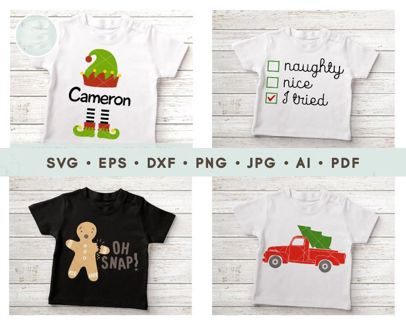 Christmas SVG Bundle PNG files Clipart