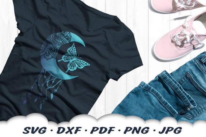 Mandala Butterfly Dreamcatcher SVG Bundle