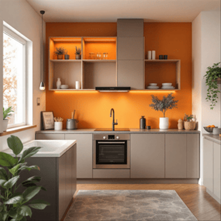 المطبخ و المنزل