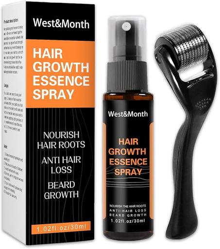 محلول تعزيز نمو الشعر