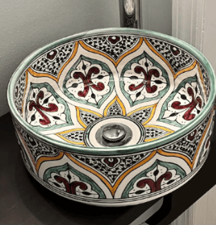 handmade Ceramic Sink - Bathroom Vanity Centerpiece for Eco-Friendly Decor