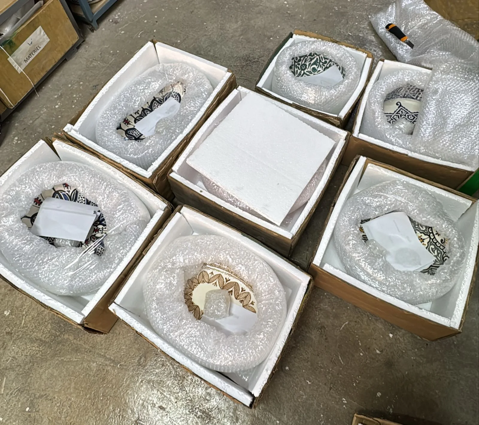 Moroccan Ceramic Sink -  handmade sink - Rectangular Sink free shipping