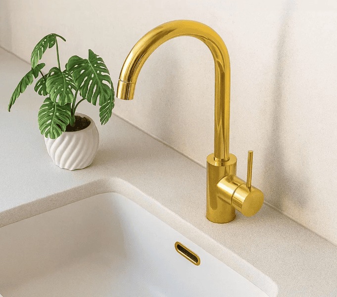 handmade  Copper faucet, Unlacquered Copper Bathroom Faucet, free shipping
