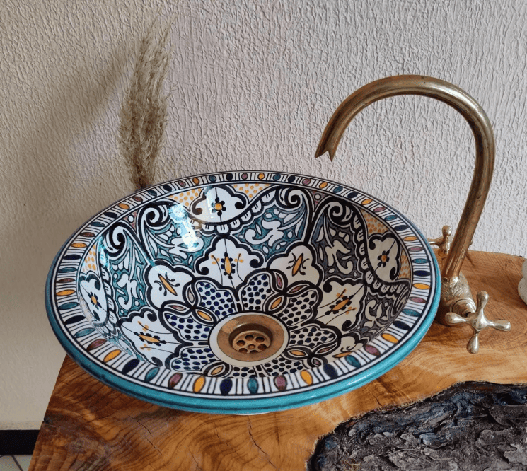 handmade ceramic sink , Vessel Sink,Custom Sink Vanity , Bathroom Decoration. free shipping