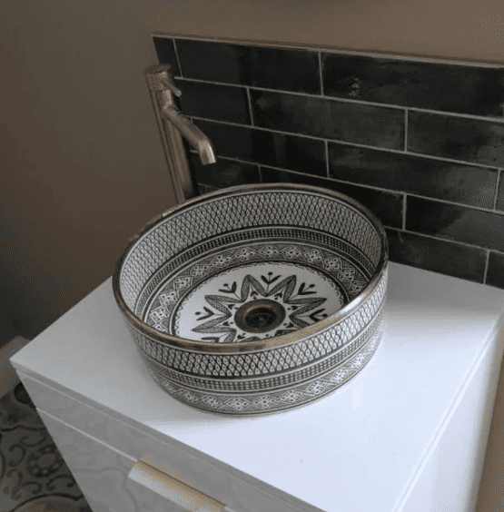 handmade  ceramic  Sink -  ,modern  Basin with Free Shipping