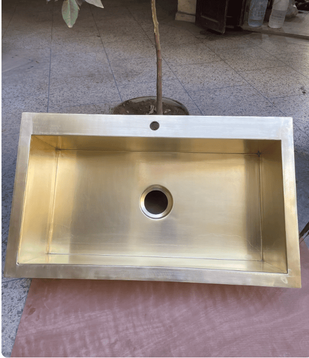 handmade  Brass kitchen Sink,Kitchen Bar Sink, Island Sink.free shipping
