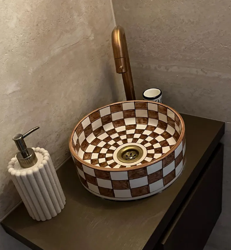 Moroccan washbasin sink, 100% handmade, handpainted, Bathroom and kitchen decoration, ceramic sink, antique  design Free shipping.