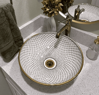 moroccan Sink - Bathroom Vanity Centerpiece for Eco-Friendly Decor