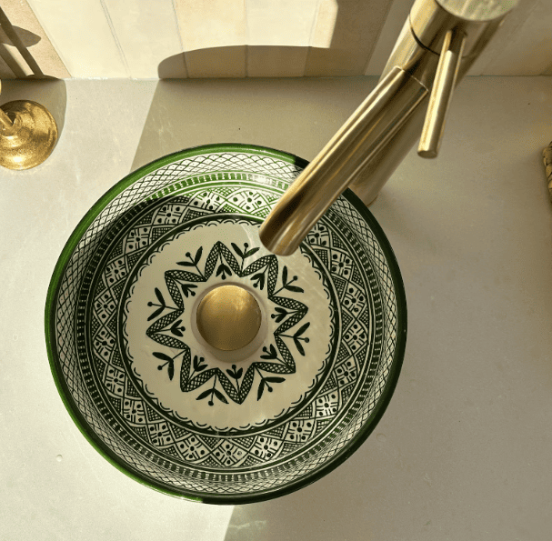 moroccan Sink - ceramic sink - Handmade  Vessel Sink |sink - handmade  sink .free shipping