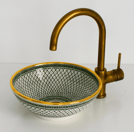 Ceramic Sink for Bathroom 100% Handmade,Custom Sink Vanity,Pottery Handmade Sinks