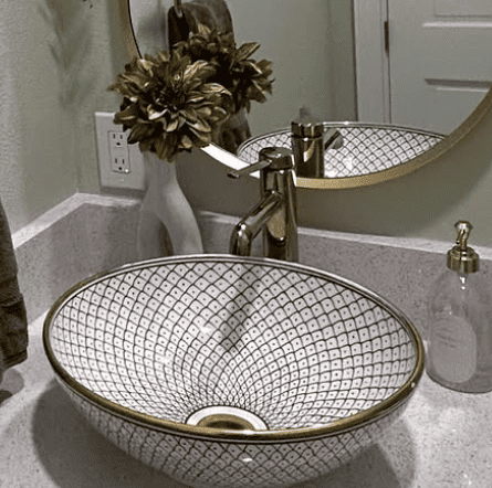 moroccan Sink - Bathroom Vanity Centerpiece for Eco-Friendly Decor