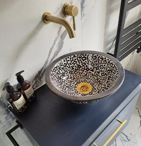 ceramic Sink - Handmade  Vessel Sink | handmade  sink .free shipping