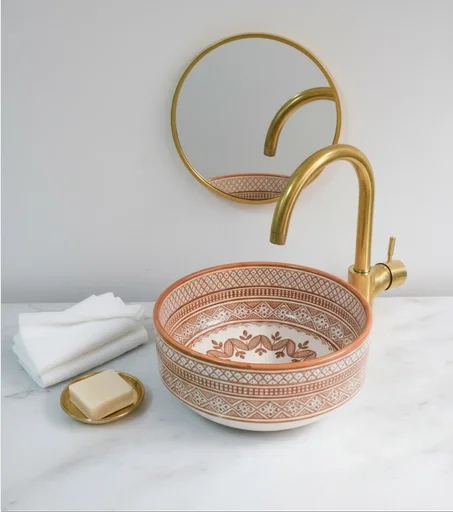 Ceramic  Sink – Vanity Basin for Bathroom, Farmhouse sink  | Free Shipping