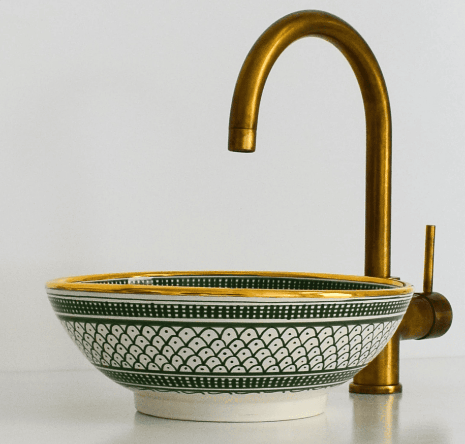 Ceramic Sink for Bathroom 100% Handmade,Custom Sink Vanity,Pottery Handmade Sinks