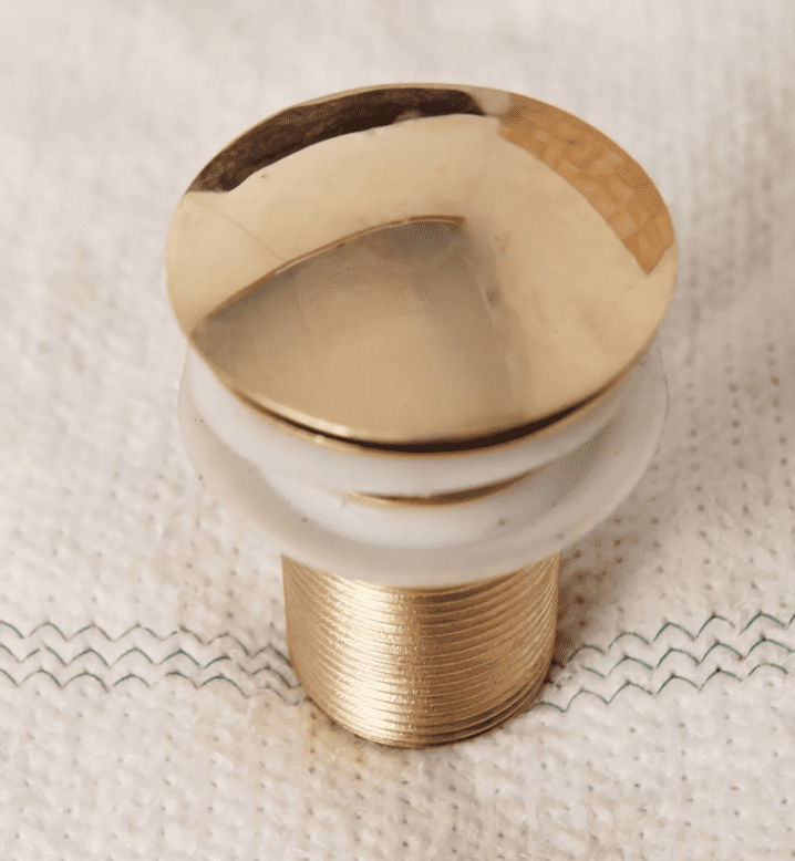 Unlacquered Brass Bathroom Sink Drain , Basin Sink Stopper, free shipping