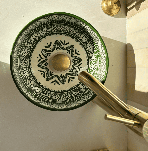 moroccan Sink - ceramic sink - Handmade  Vessel Sink |sink - handmade  sink .free shipping