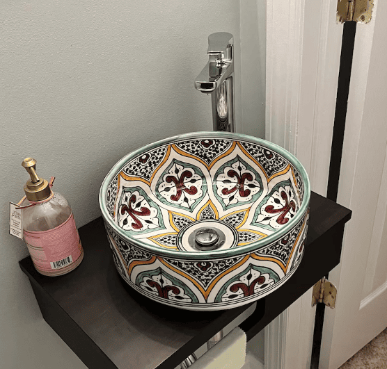 handmade Ceramic Sink - Bathroom Vanity Centerpiece for Eco-Friendly Decor