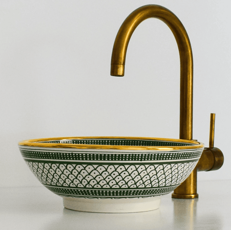 Ceramic Sink for Bathroom 100% Handmade,Custom Sink Vanity,Pottery Handmade Sinks