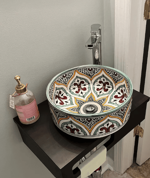 handmade Ceramic Sink - Bathroom Vanity Centerpiece for Eco-Friendly Decor