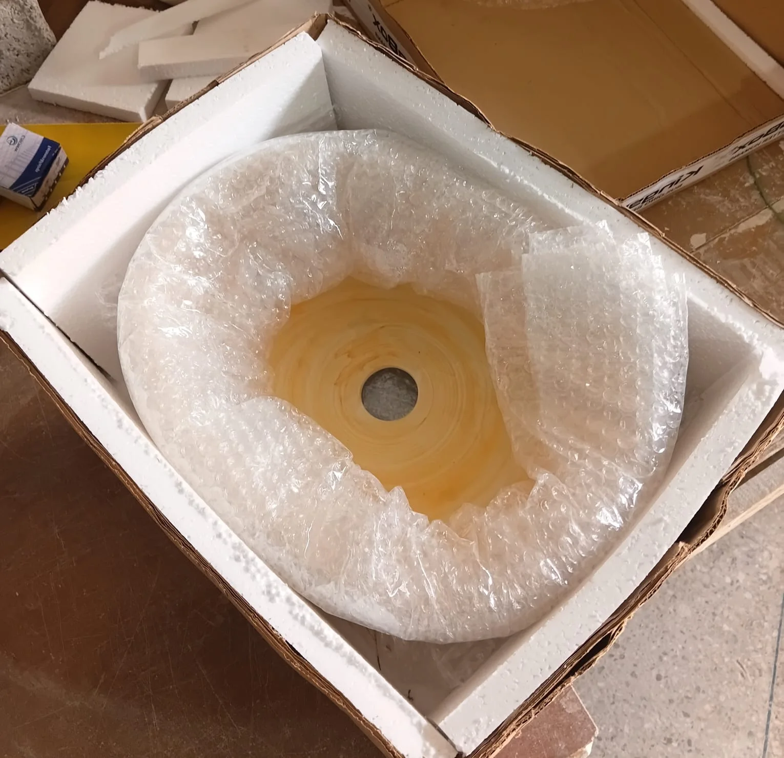 Oval Hand-Painted Ceramic Sink, Moroccan Bathroom Basin, Artisan Washbasin free shipping