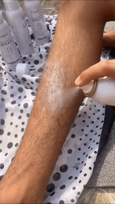 Spray in Action