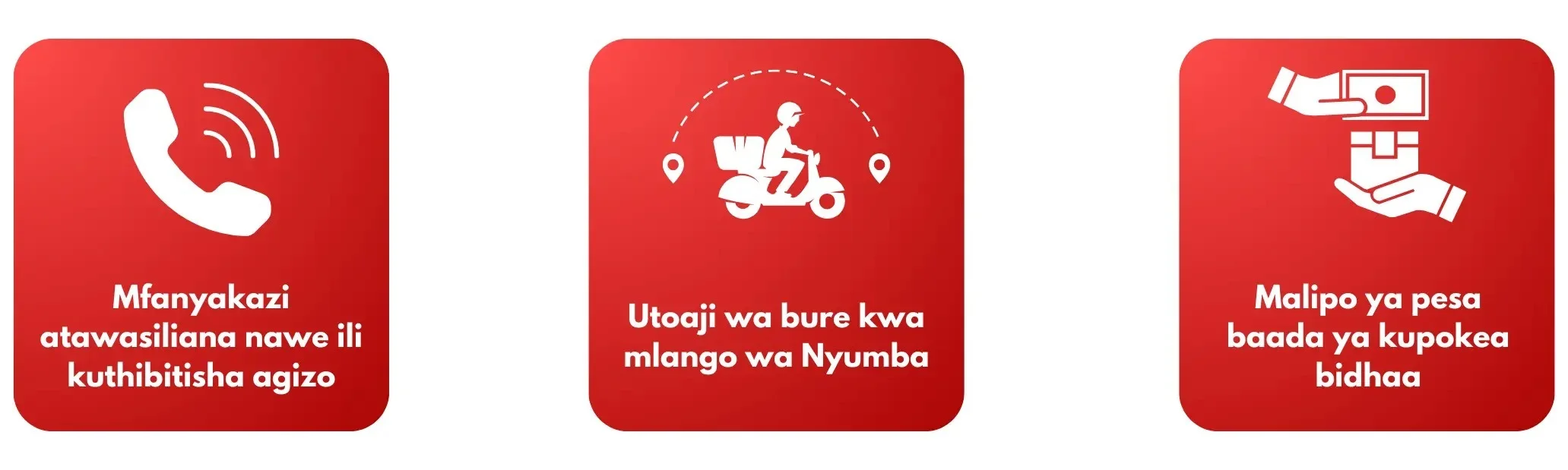 Pay on delivery