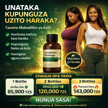 ⚡ Uchovu, uvimbe, sumu mwilini? Ni wakati wa kusafisha mfumo wako wa limfu 💧