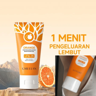 Piga Njia kwa Ngozi Safi na Angavu – Orange Enzymes Gel