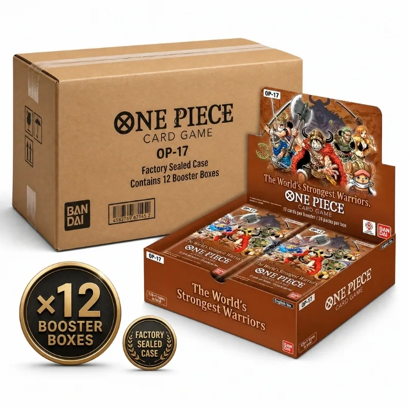 One Piece Card Game OP-17: World's Strongest Warriors Sealed Case (12 Booster Boxes) - English Preorder
