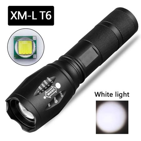 T6  Flashlight. - مصباح يدوي بإضاءة قوية