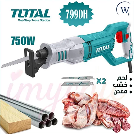 Scie Sabre Electrique 750W TOTAL