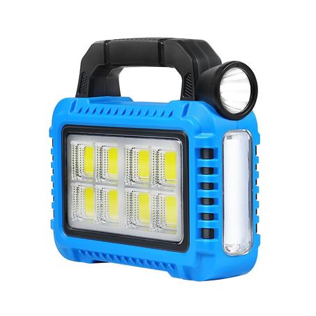 مصباح بالطاقة شمسي للطوارئ والتخييم - إضاءة قوية  50W