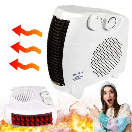 2000W - دفّاية هواء عملية – الحلّ المثالي للبرد في دارك ولا مكتبك