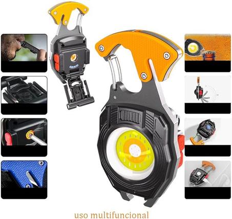 Multifunction Keychain Flashlight