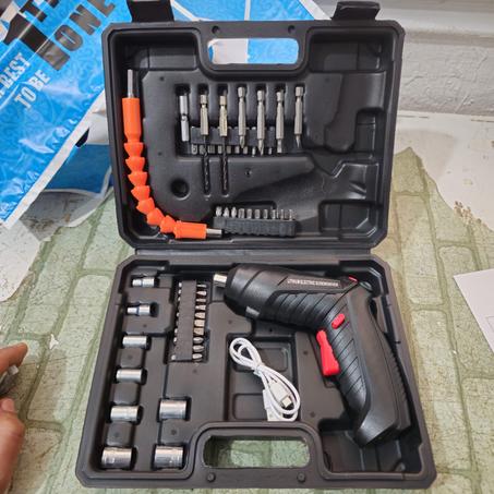 كيت مفك كهربائي متعدد الوظائف