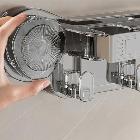 حامل متعدد الوظائف لأدوات التنضيف